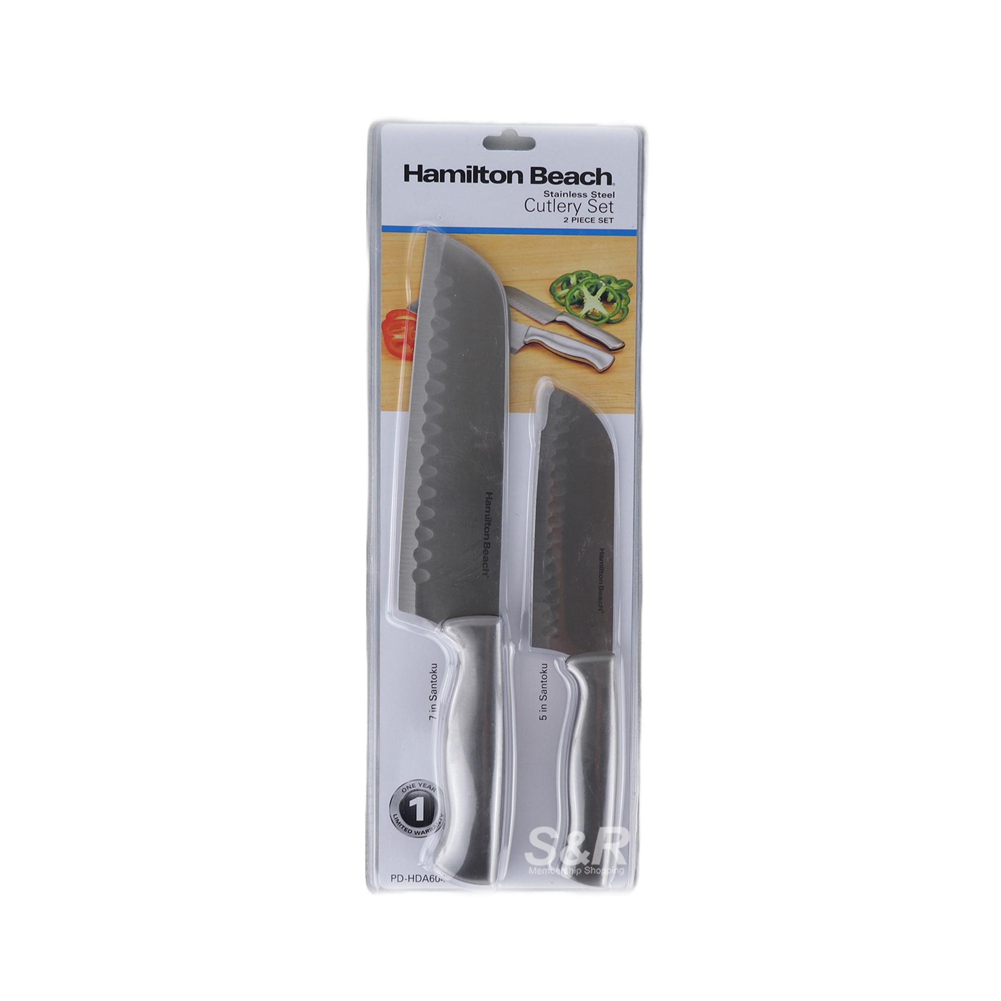 Hamilton Beach Santoku Cutlery Set 2pcs Hamilton Beach Santoku Cutlery Set 2pcs